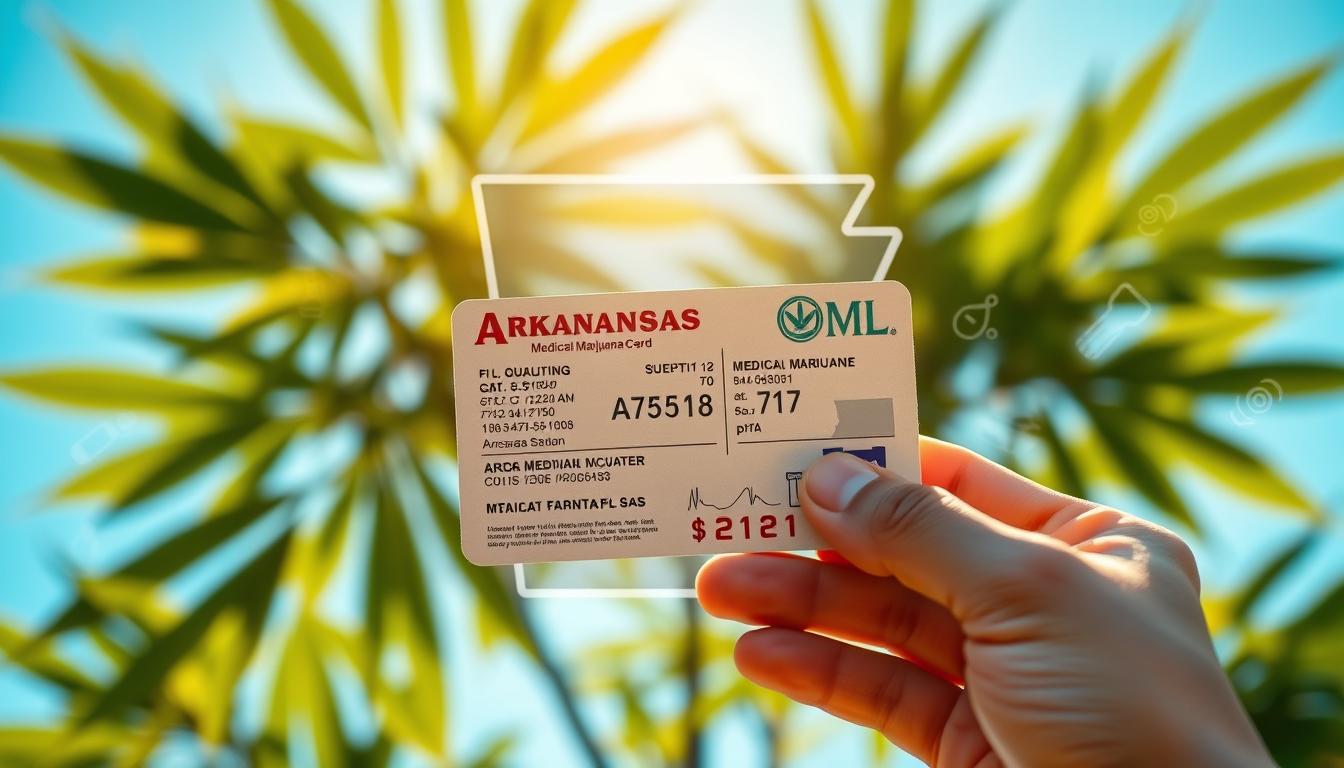 How much does it cost to get a medical marijuana card in Arkansas?