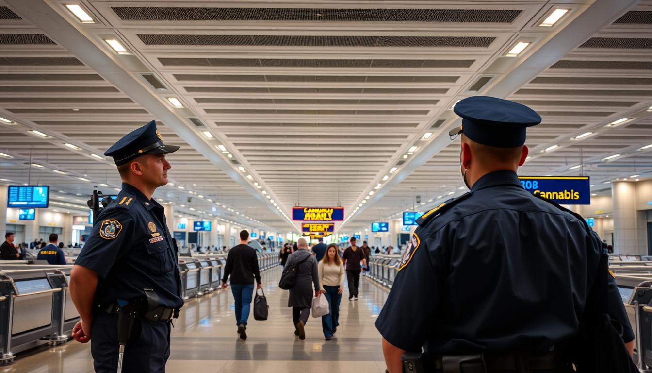 Is marijuana legal in California airports?