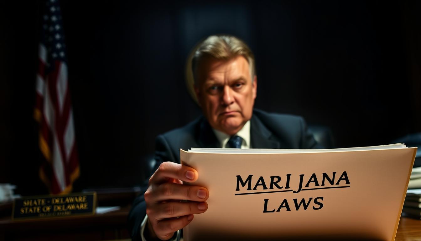 What is the penalty for marijuana in Delaware?
